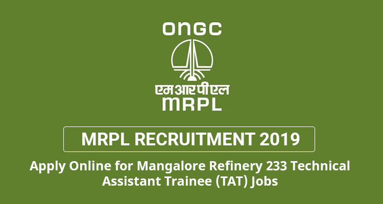 mrpl recruitment 2019