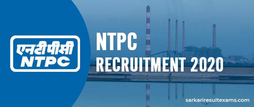 NTPC Recruitment 2020 Apply Online For 275 Engineering Jobs @ntpccareers.netntpc