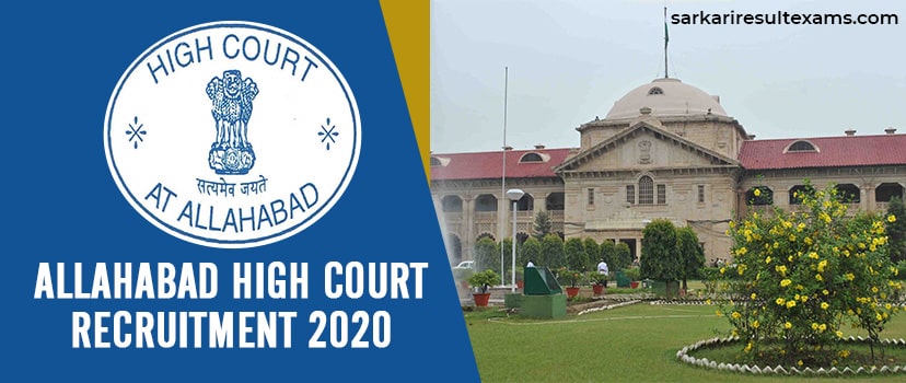 Allahabad High Court Recruitment 2020 Contractual Appointments on 102 Law (Clerk) Jobs