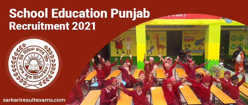 School Education Punjab Recruitment 2021 Apply For 8393 Teaching Jobs @educationrecruitmentboard.com