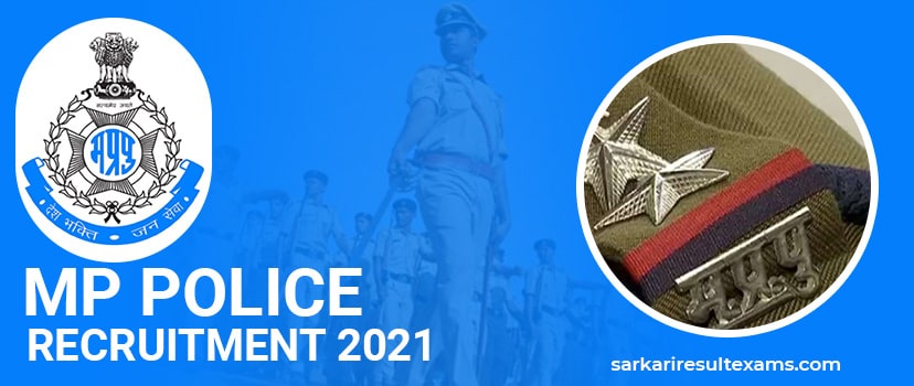MP 4000 Constable Bharti 2021: Apply Online for MP Police Recruitment Before 07.01.2021